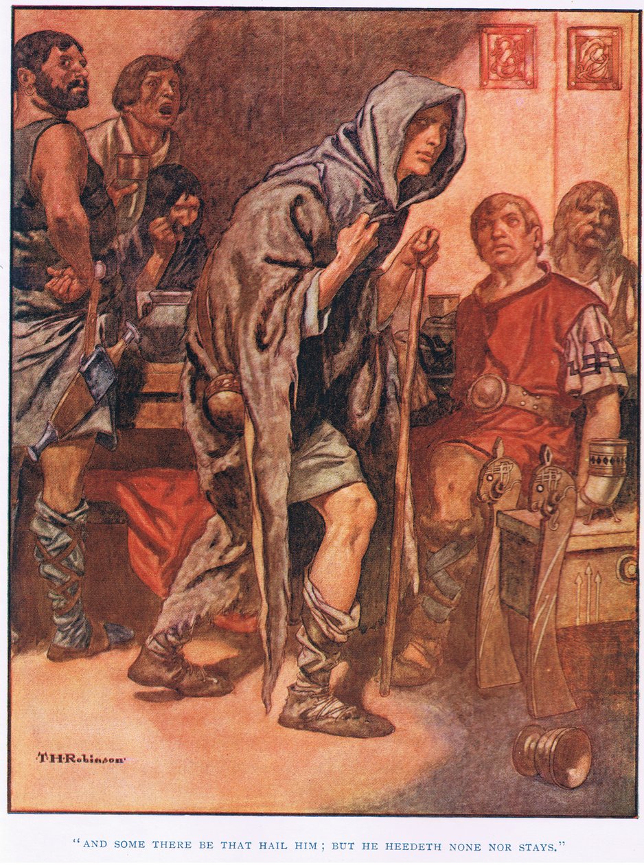 Et certains le saluent (litho) - Thomas Heath Robinson