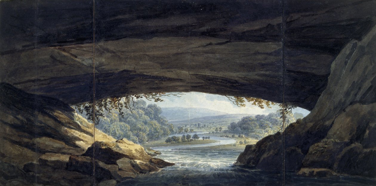 Intérieur de la grotte de Porth yr Ogof - Thomas Hornor