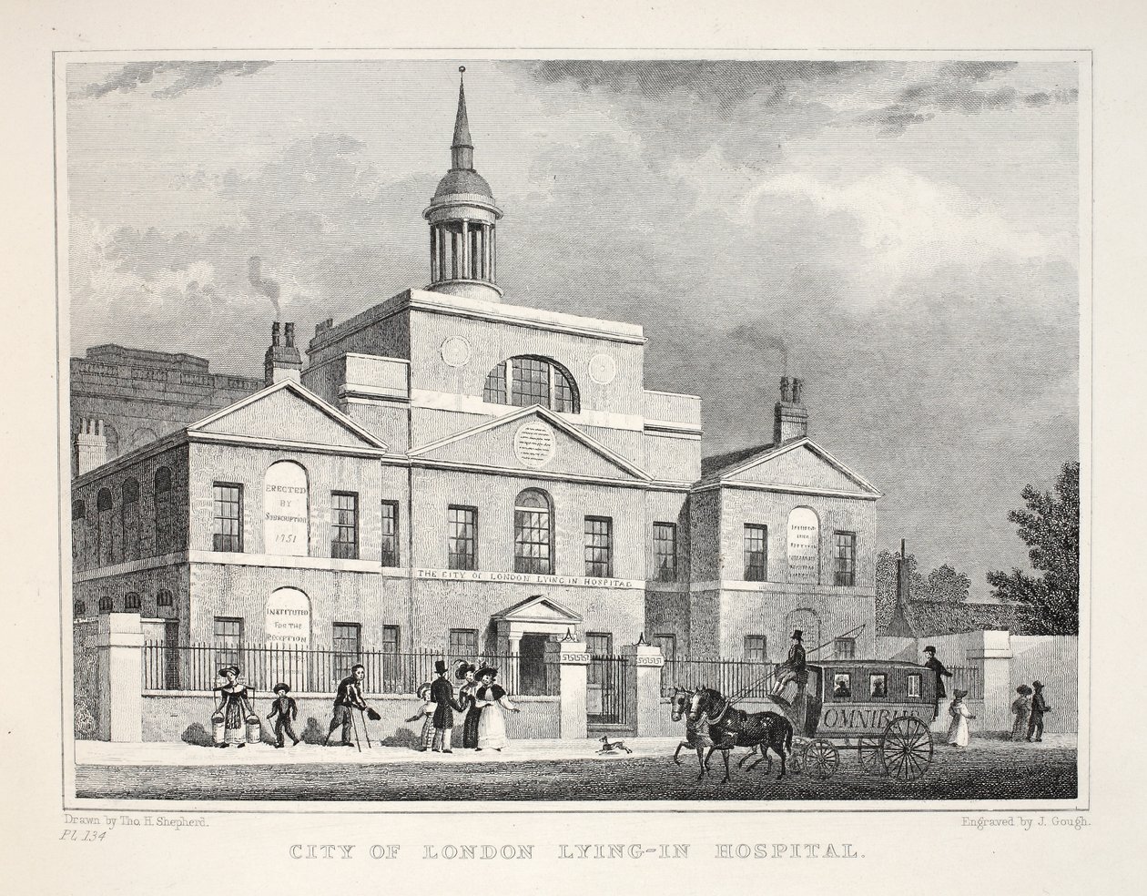 Hôpital de la Cité de Londres, de 