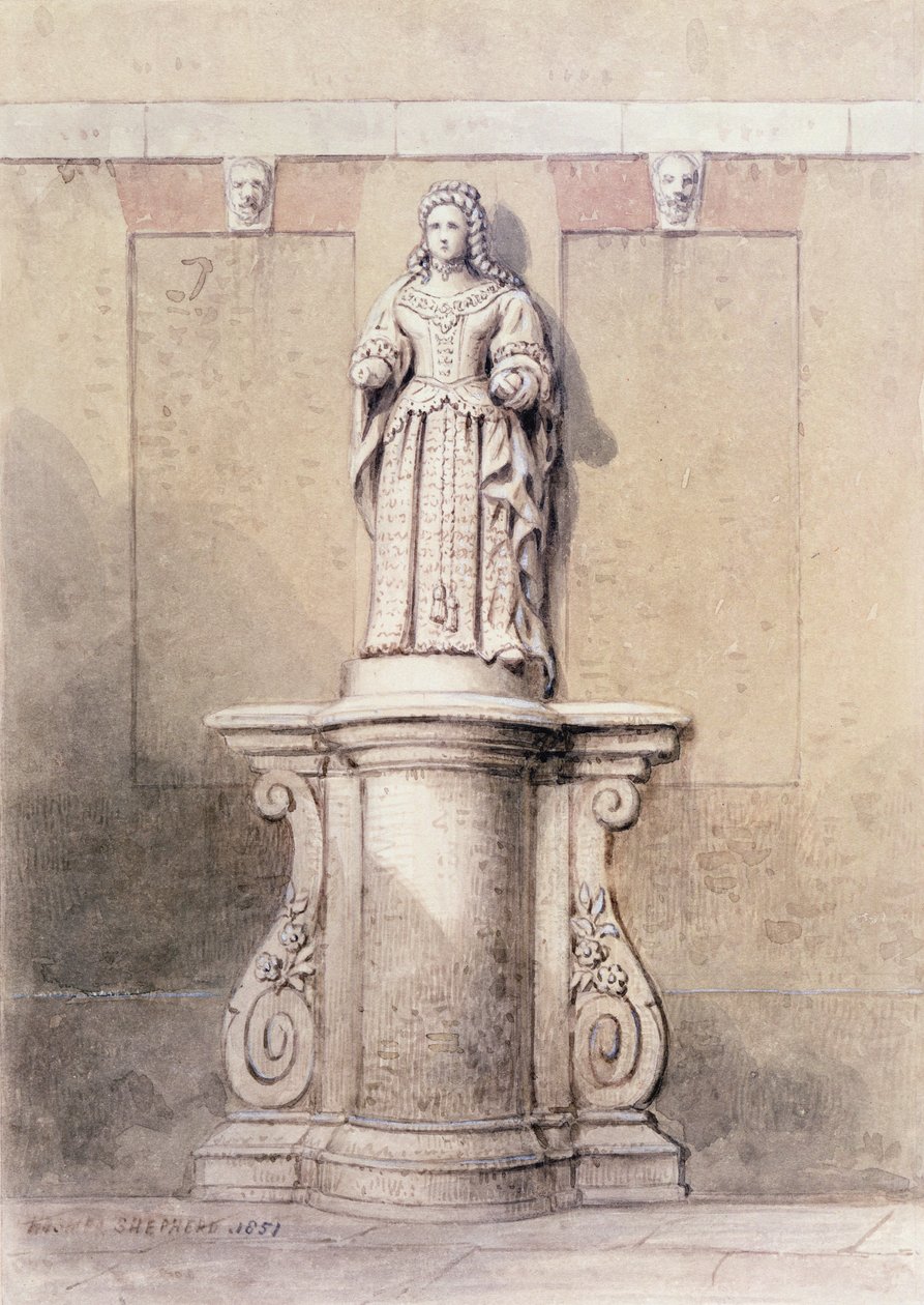Statue de la Reine Anne à l