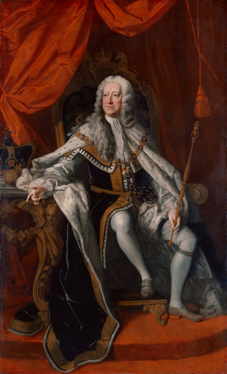 Le roi George II - Thomas Hudson