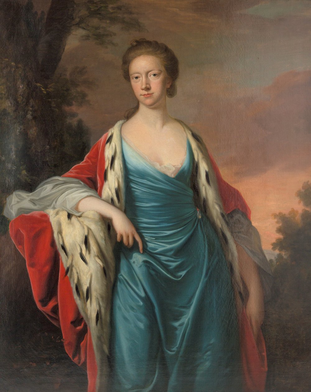 Princesse Mary de Grande-Bretagne 1723-1772, landgravine de Hesse-Kassel - Thomas Hudson