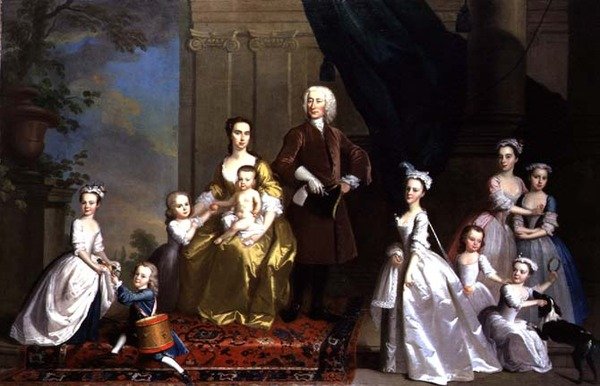 La famille Radcliffe, c.1738-42 - Thomas Hudson