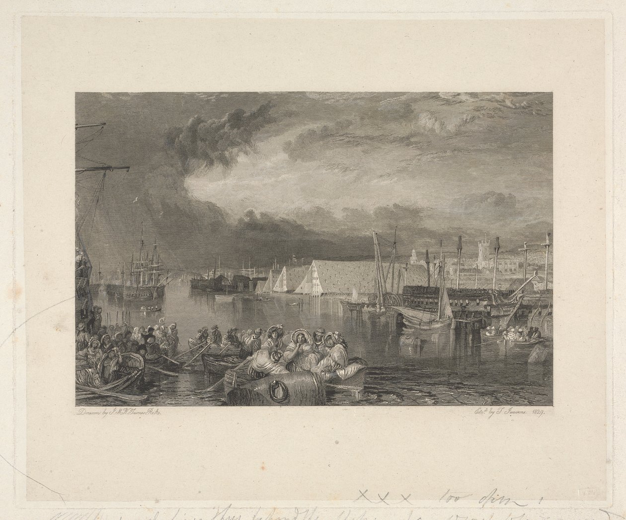 Devonport et chantier naval, Devonshire - Thomas Jeavons