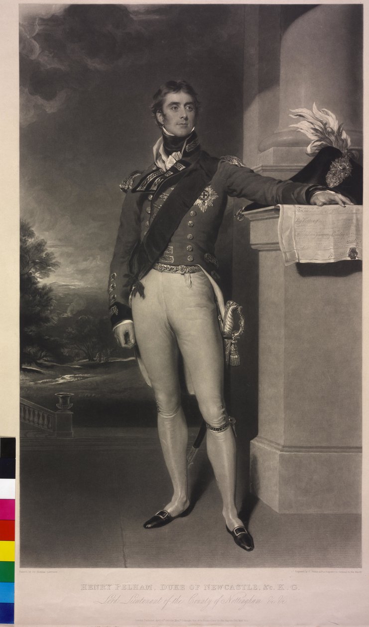 4e duc de Newcastle-under-Lyne Pelham-Clinton - Thomas Lawrence