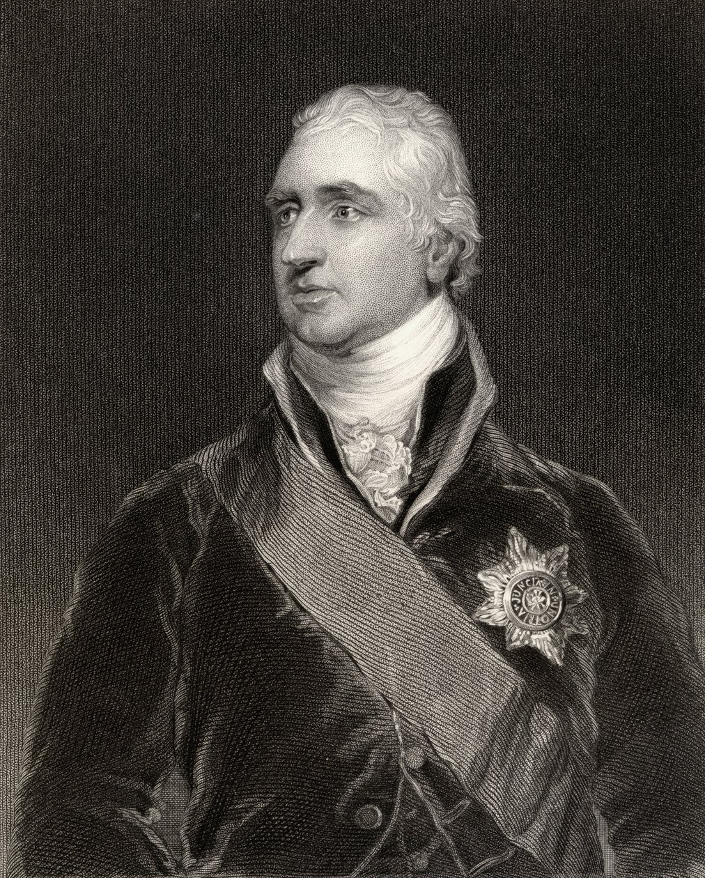Charles Whitworth, 1er comte Whitworth, gravé par Henry Robinson (fl.1827-72), de 