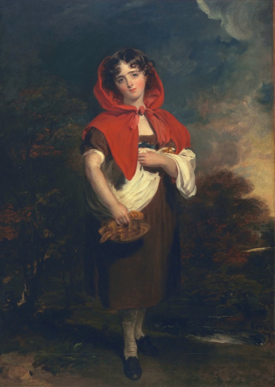 Emily Anderson : Le Petit Chaperon Rouge, c.1821 - Thomas Lawrence