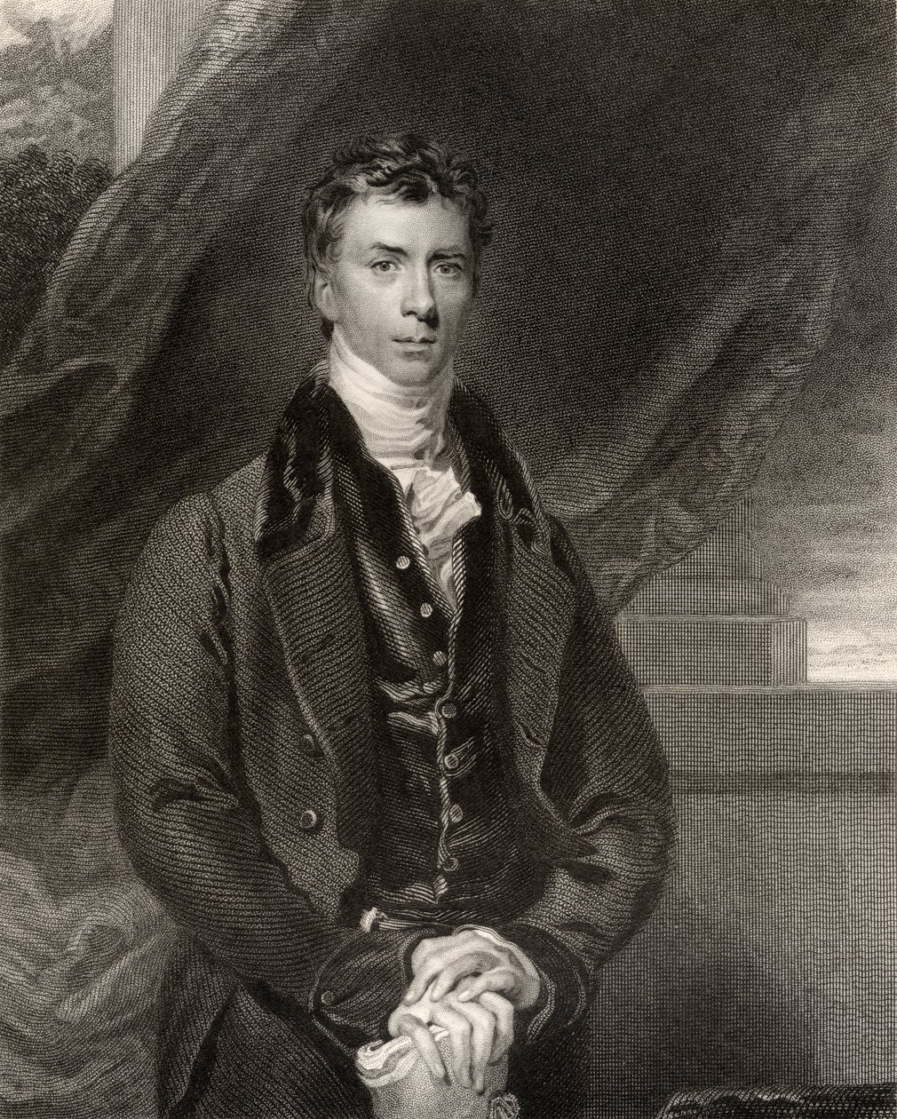 Henry Peter Brougham, 1er baron Brougham et Vaux, gravé par H. Robinson, de 