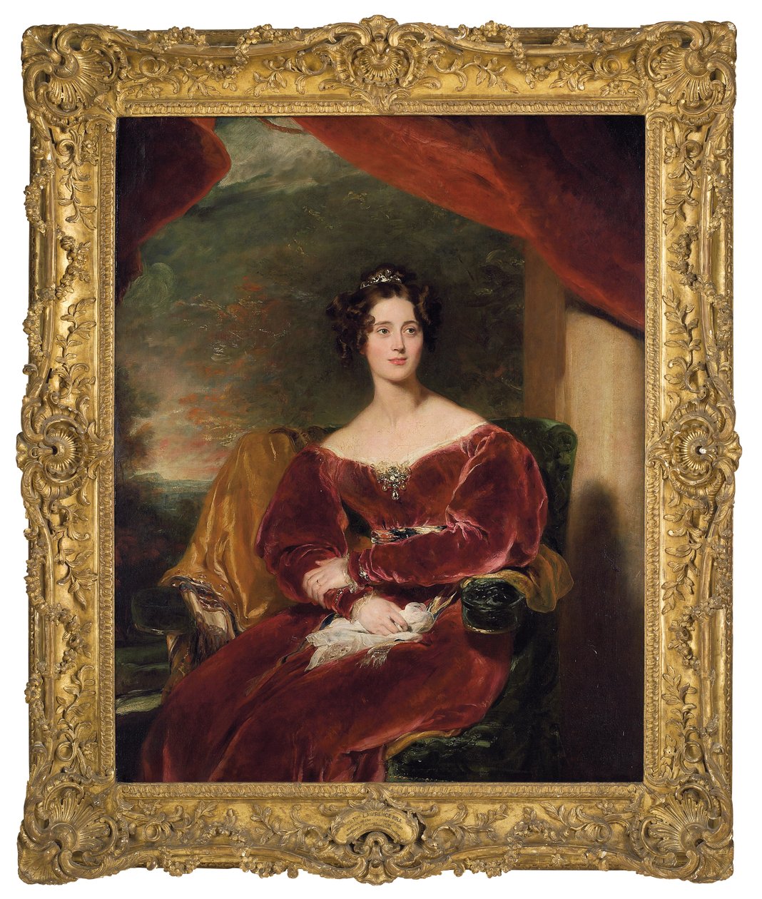 Portrait de Mary, comtesse de Wilton, 1829 - Thomas Lawrence