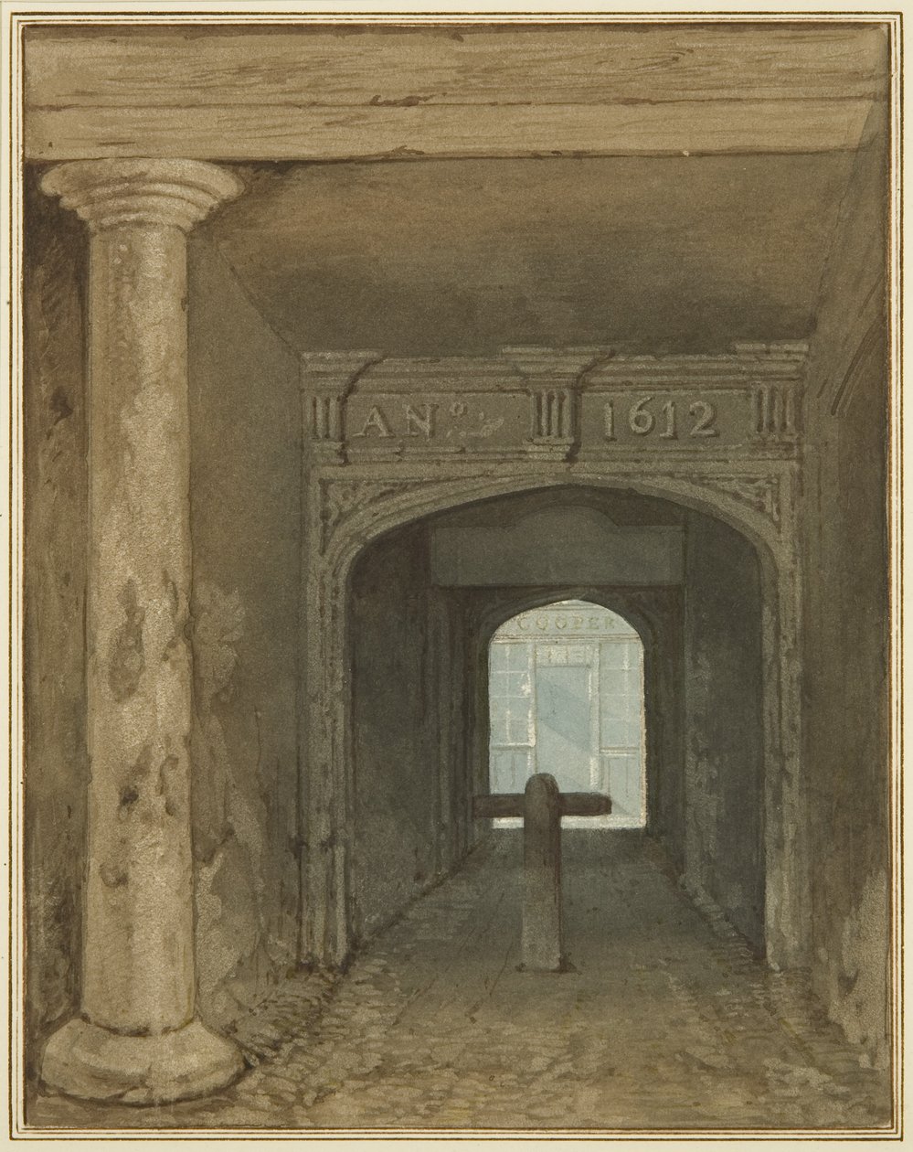 Passage de la maison de garde, Wine Street - Thomas Leeson the Elder Rowbotham