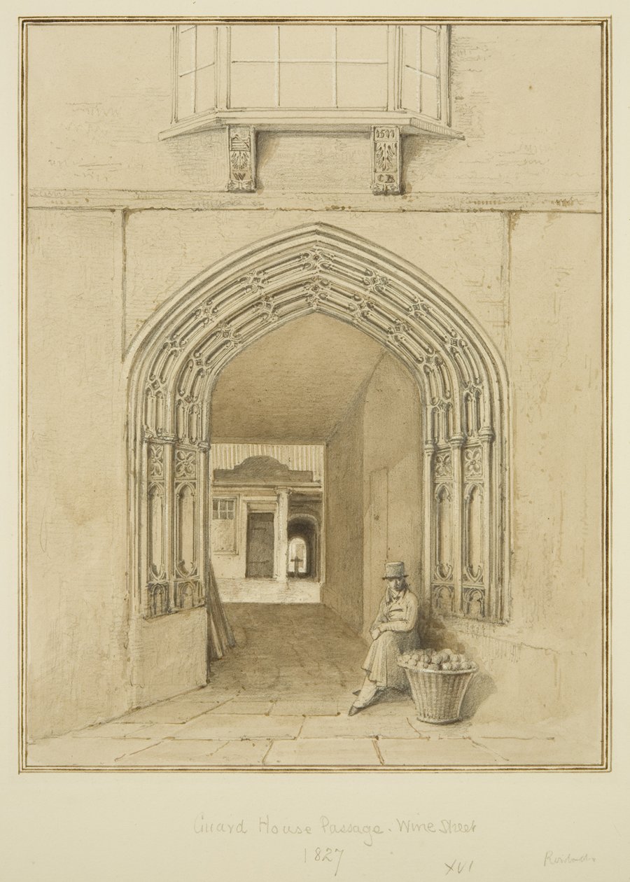 Passage de la maison de garde, Wine Street - Thomas Leeson the Elder Rowbotham