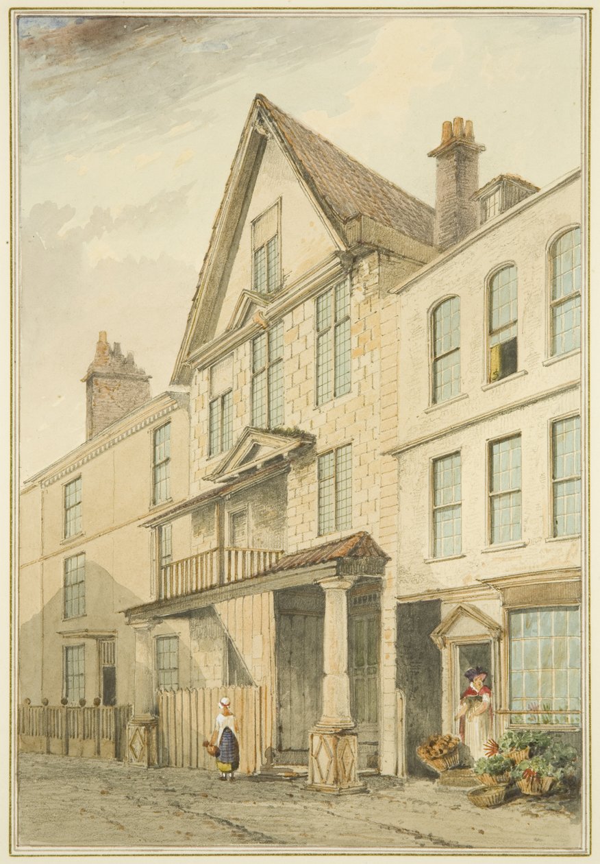 Maison au coin de Broad Plain et Goat Alley - Thomas Leeson the Elder Rowbotham