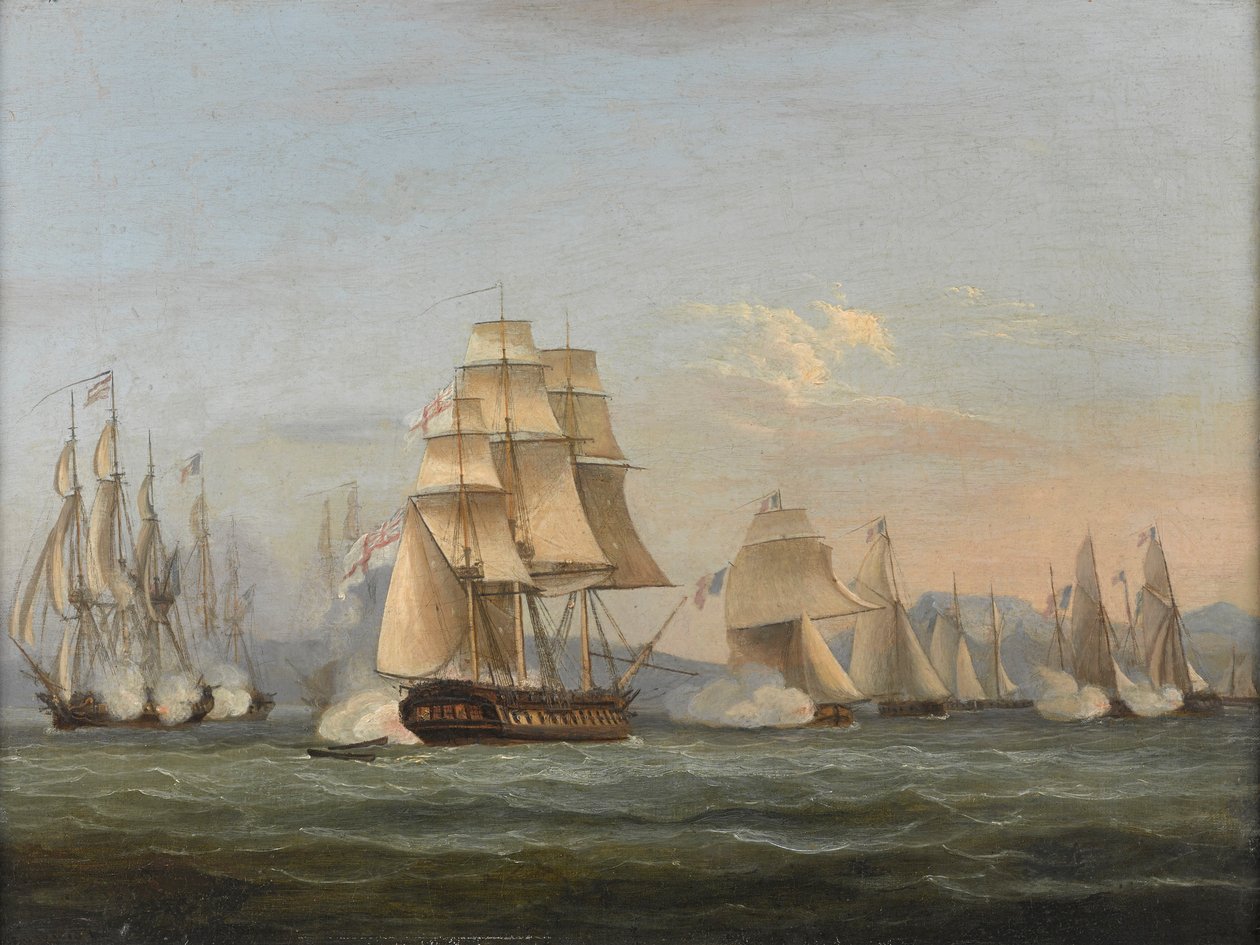 HMS Spartan et frégates françaises : Début de l