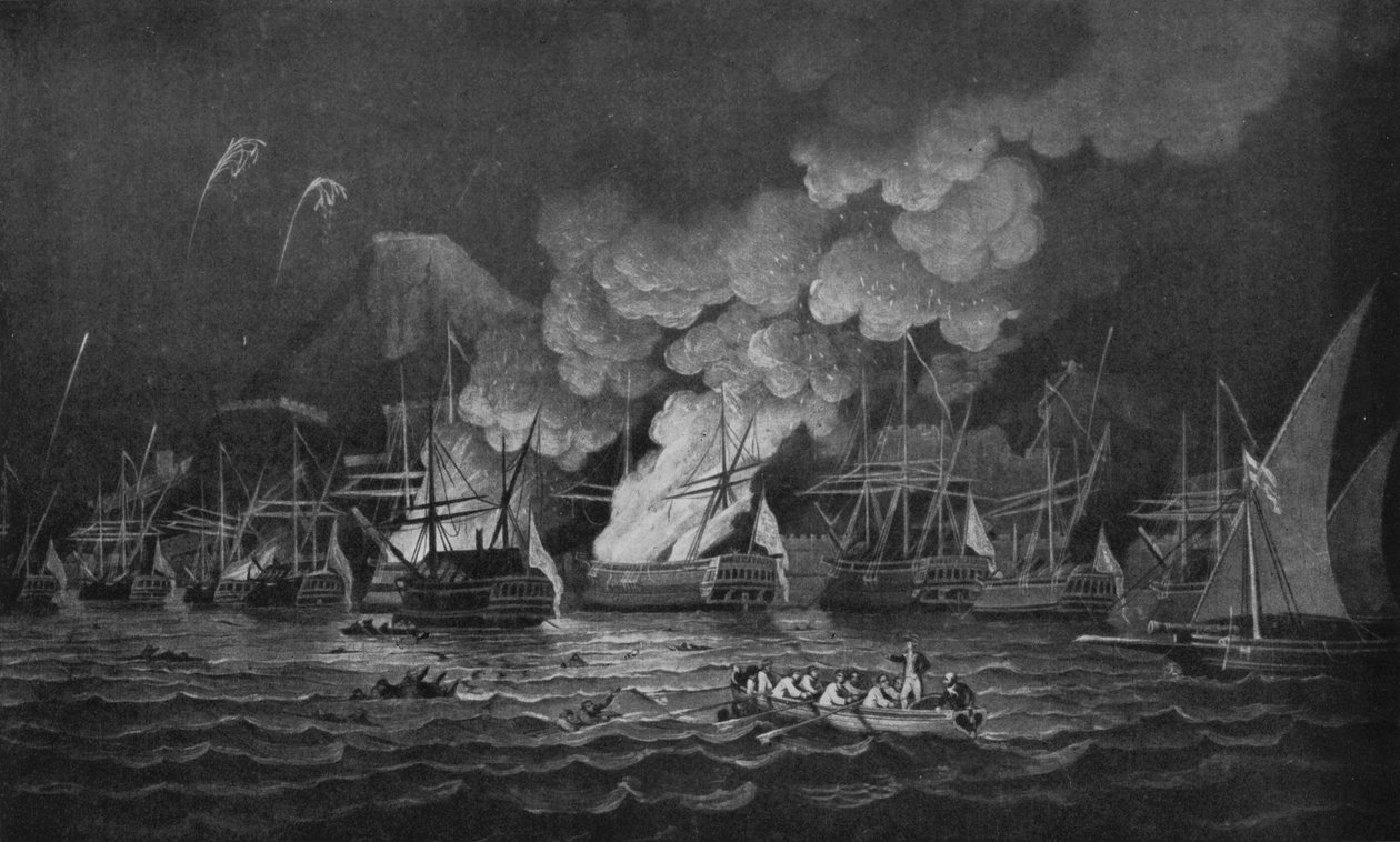 La Défense de Gibraltar, vers 1785 - Thomas Luny