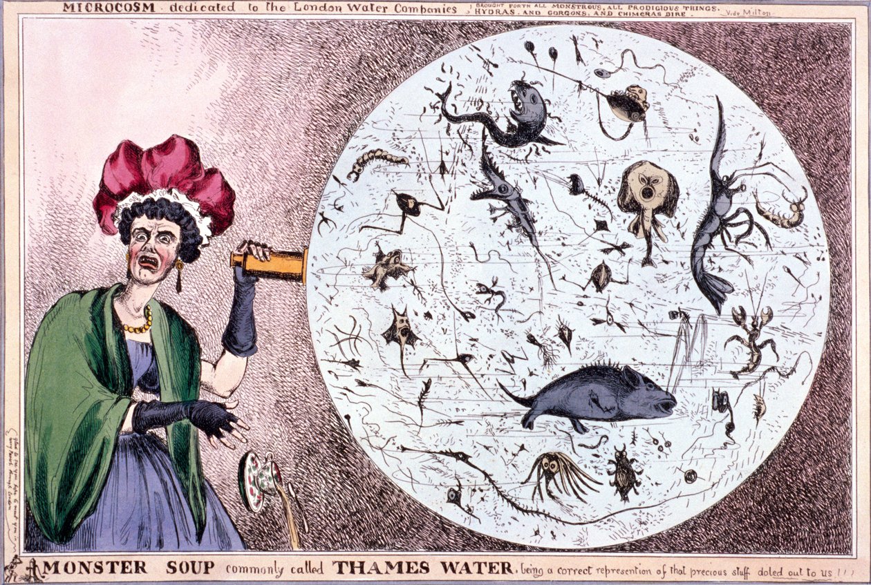 Soupe de monstre communément appelée eau de la Tamise - Thomas McLean