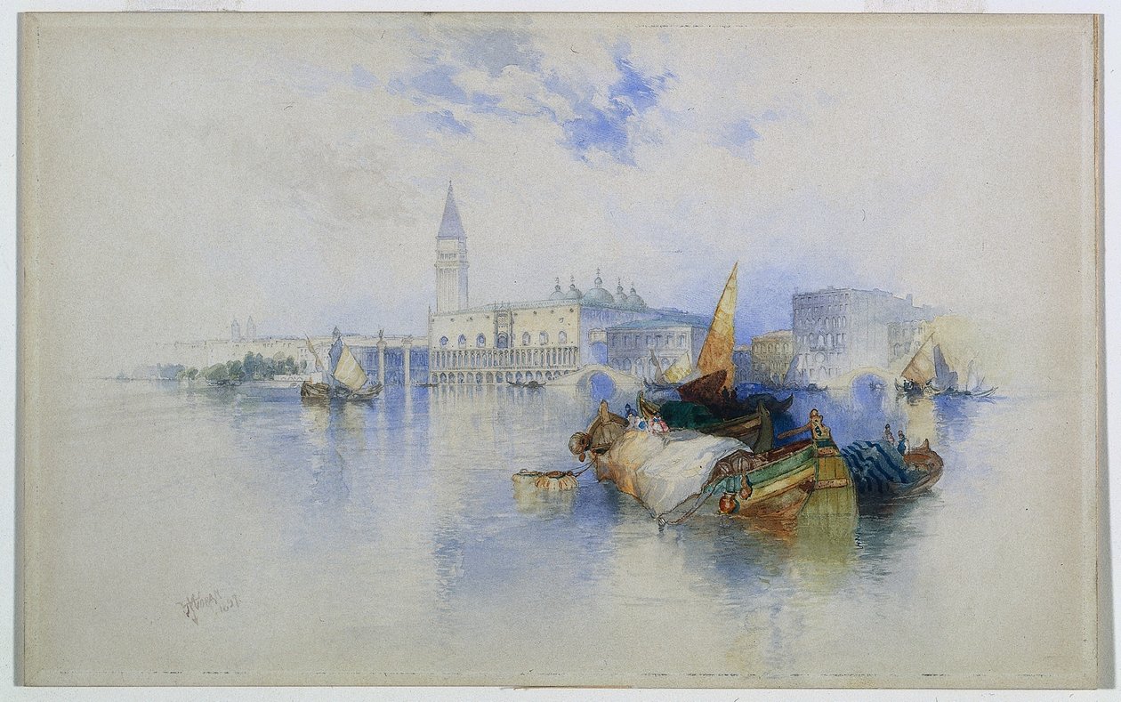Bassin de San Marco - Thomas Moran