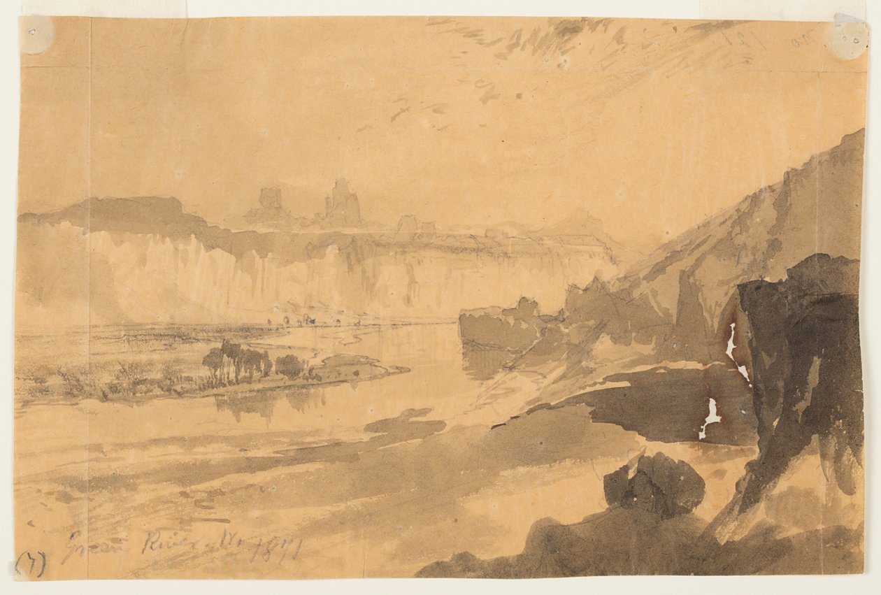 Rivière Verte, Wyoming - Thomas Moran