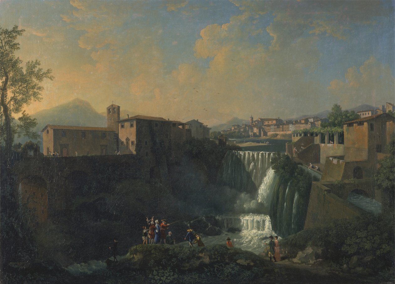 Une vue de Tivoli - Thomas Patch