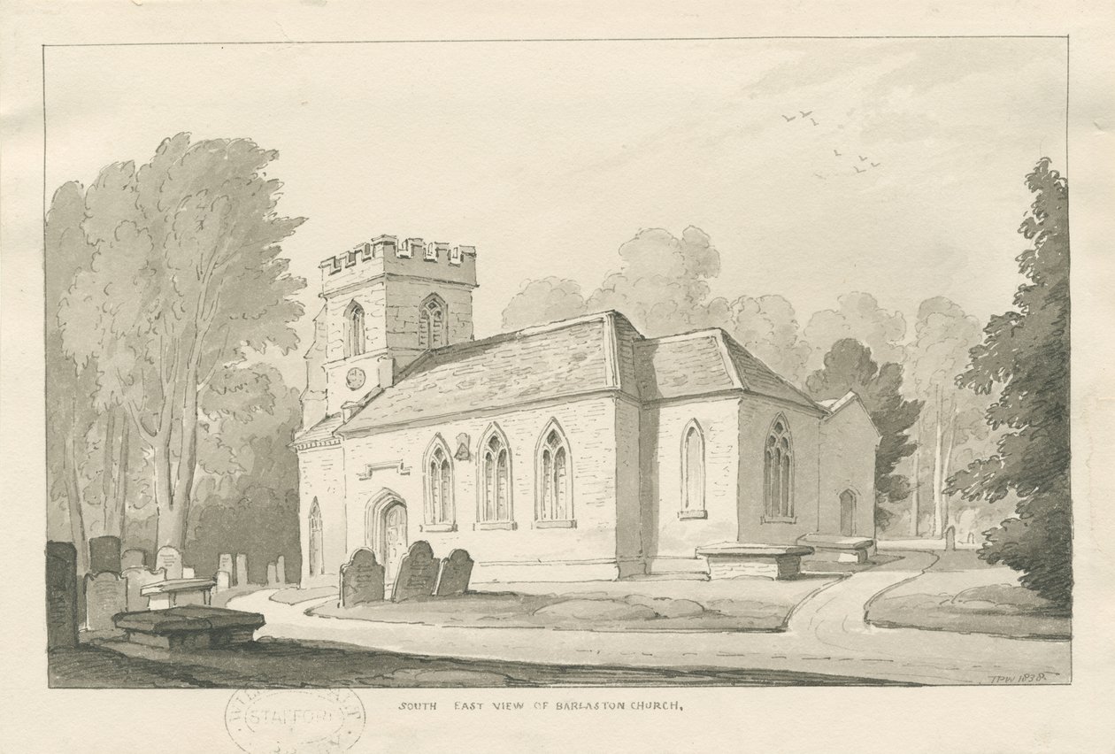 Église de Barlaston - Thomas Peploe Wood