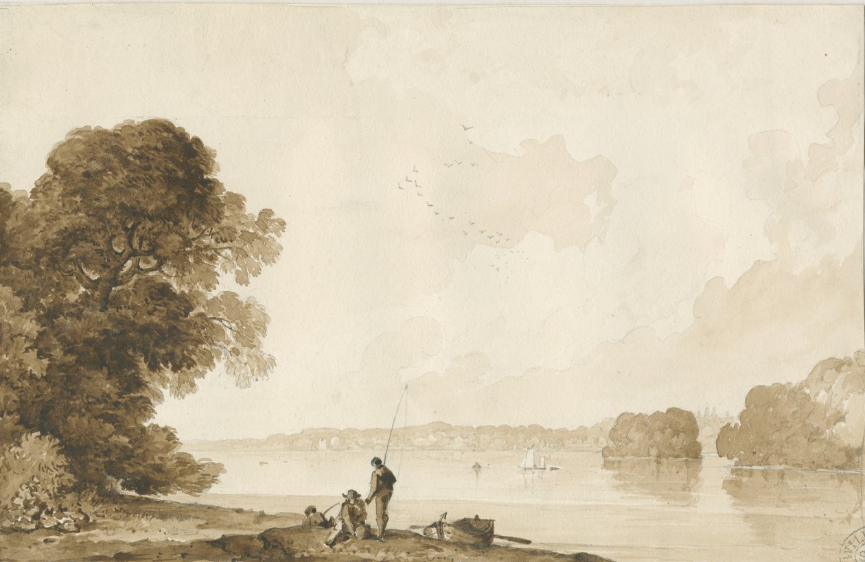 Chillington Park - Étang, nd [1837-1838] - Thomas Peploe Wood
