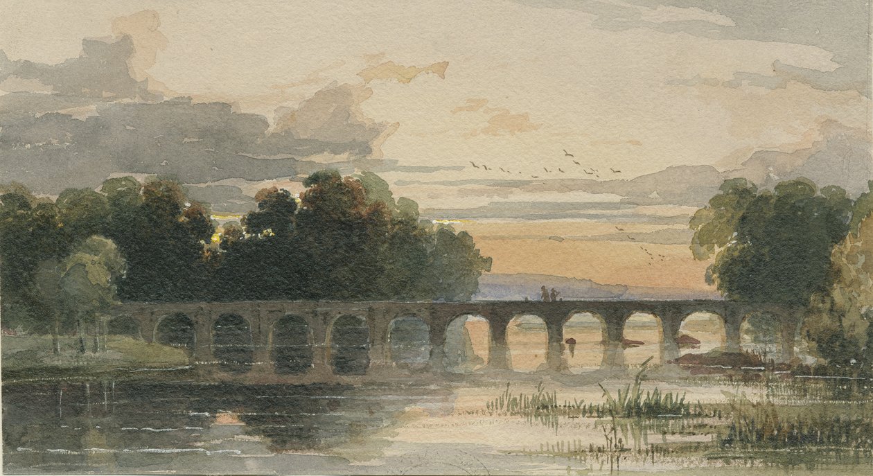 Pont de Shugborough - Thomas Peploe Wood