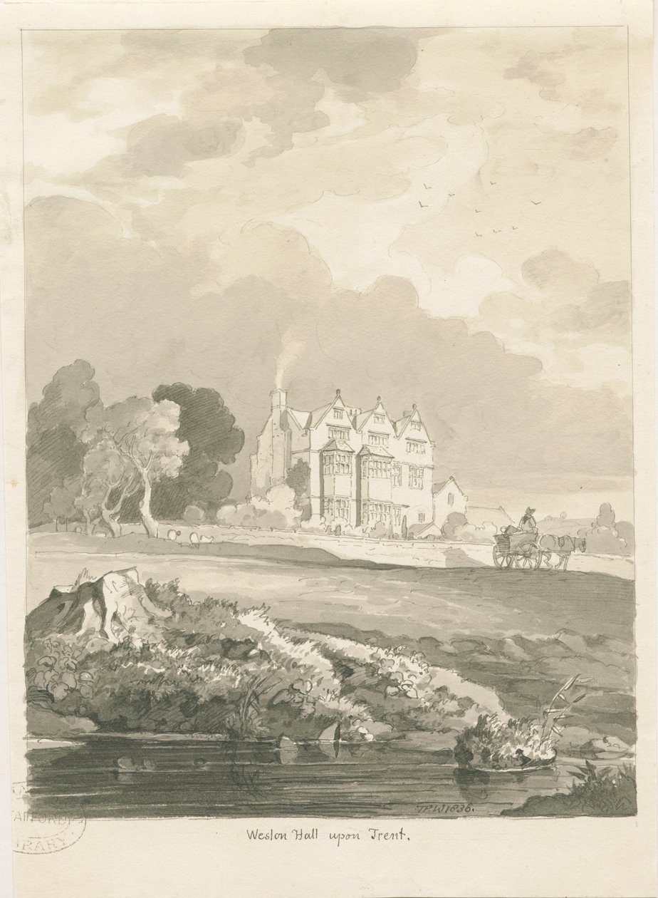 Hall de Weston-on-Trent - Thomas Peploe Wood