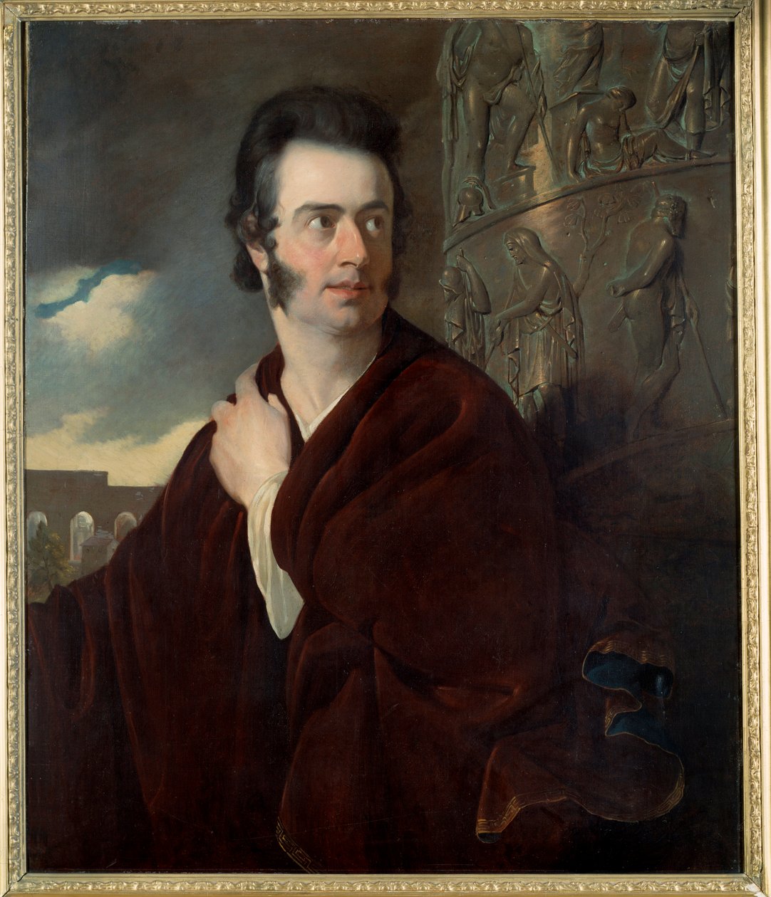Portrait présumé de Lord Byron. Peinture de Thomas Phillips - Thomas Phillips