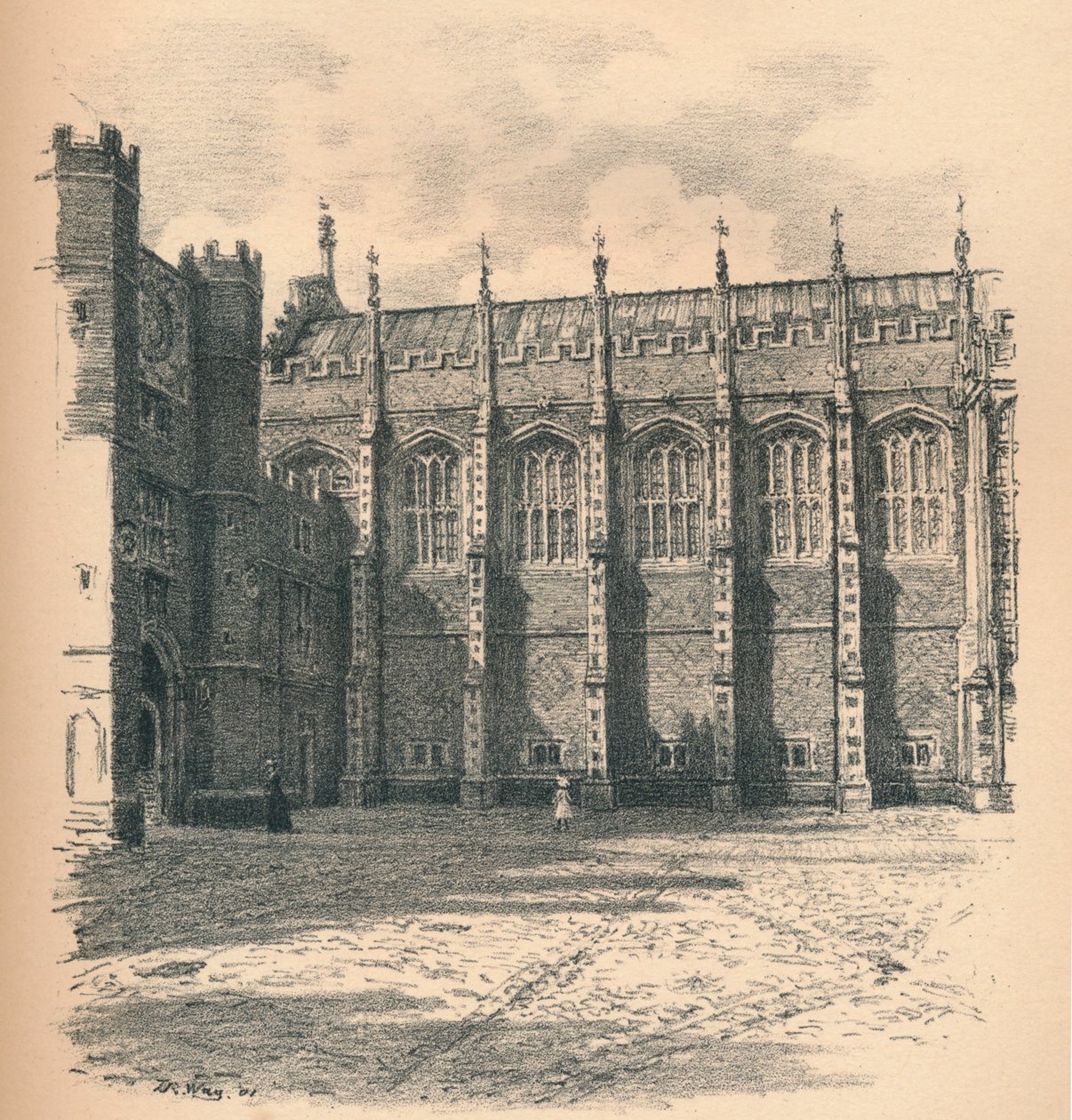 La Grande Salle du Palais de Hampton Court, 1902 - Thomas Robert Way