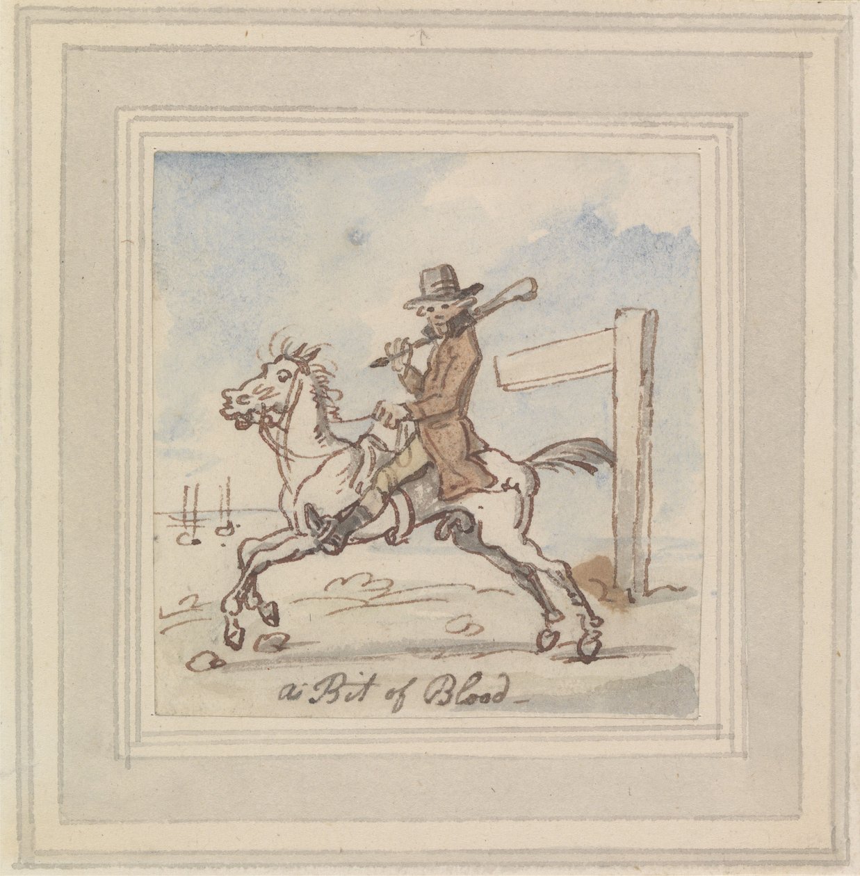 Un peu de sang - Thomas Rowlandson
