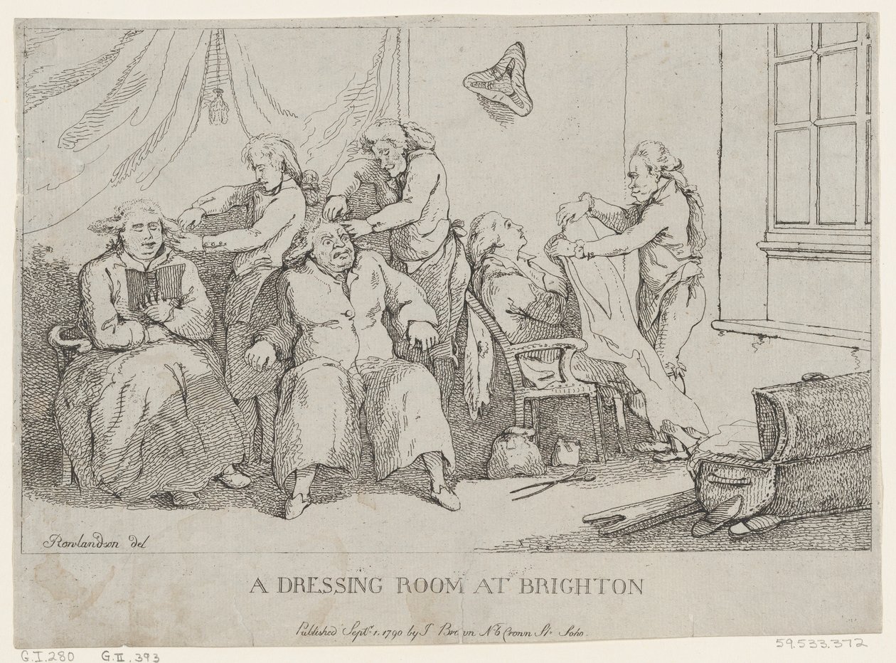 Une loge à Brighton - Thomas Rowlandson