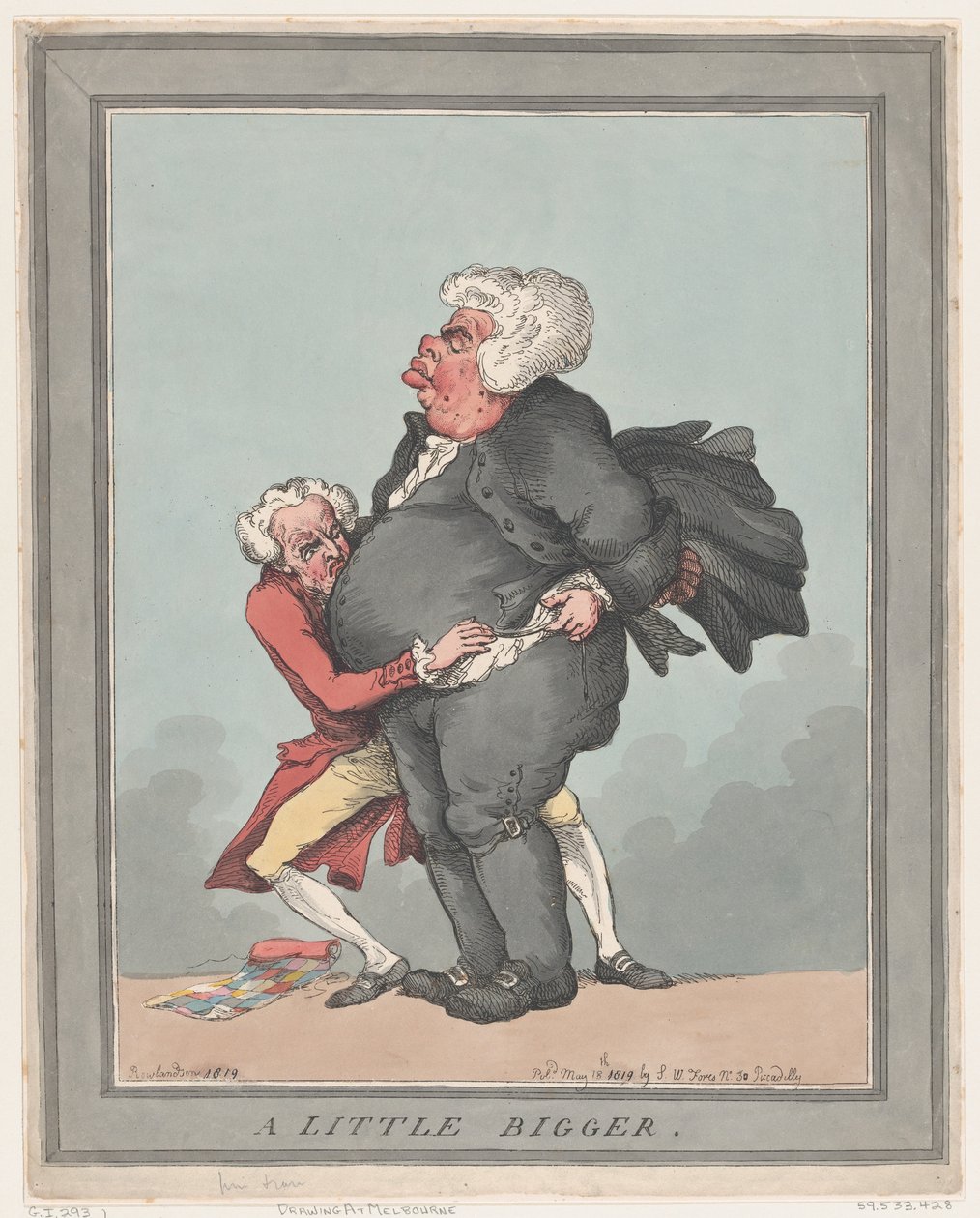 Un peu plus grand - Thomas Rowlandson