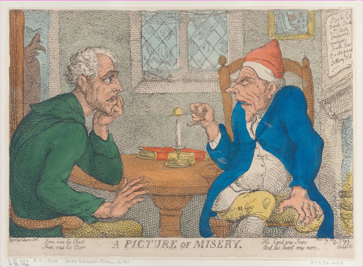 Un Tableau de Misère - Thomas Rowlandson