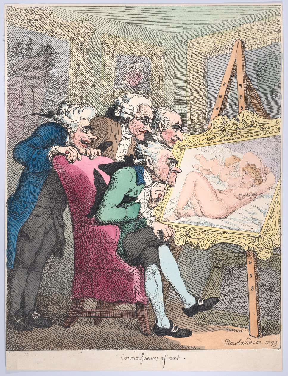 Connaisseurs - Thomas Rowlandson