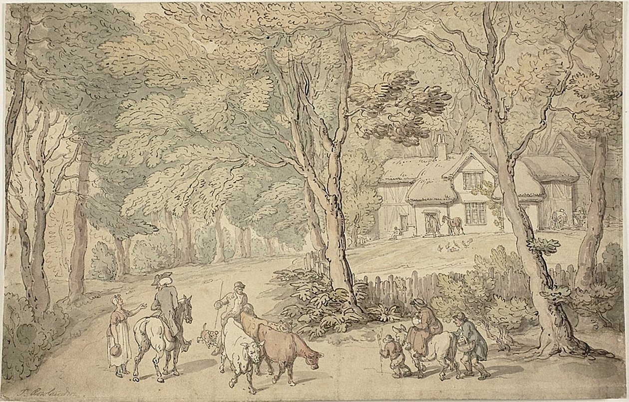 Le Docteur Syntax sur la route - Thomas Rowlandson