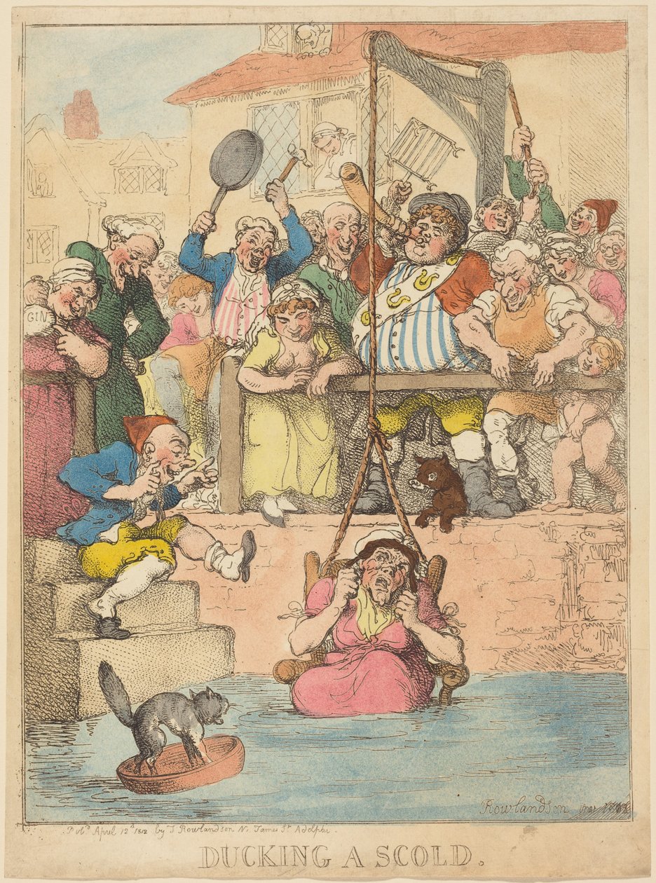 Éviter une réprimande - Thomas Rowlandson