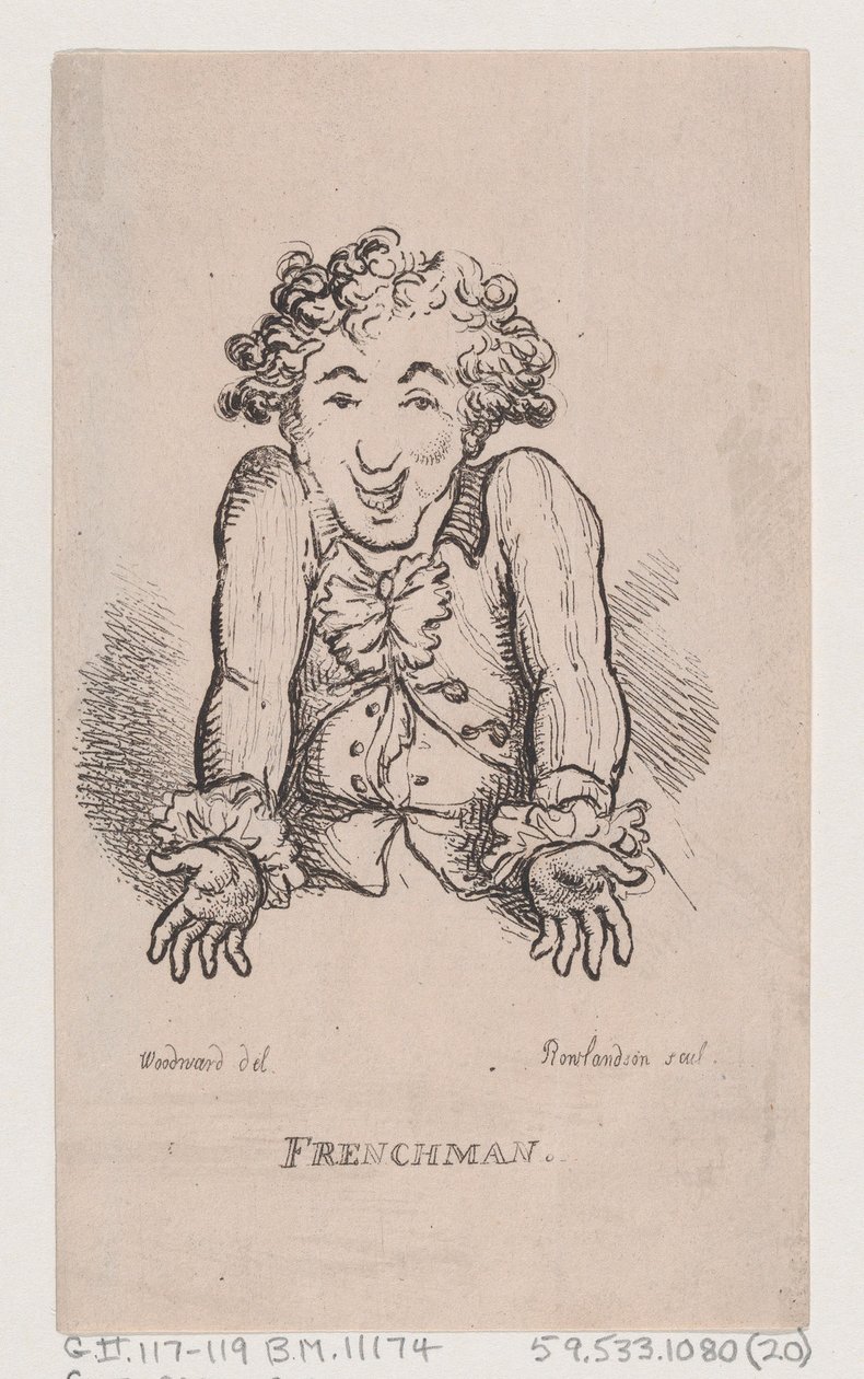 Français, avril 1808 - Thomas Rowlandson