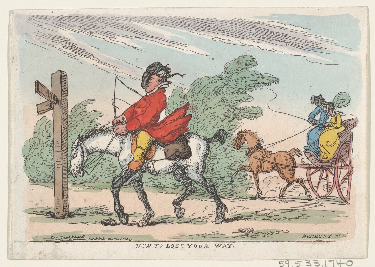Comment se perdre - Thomas Rowlandson