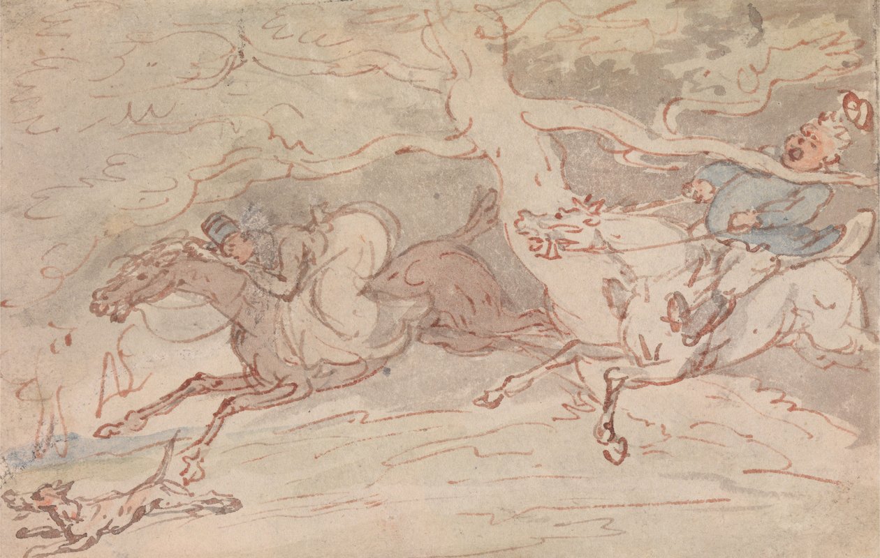« Comment se tordre le cou » - Thomas Rowlandson