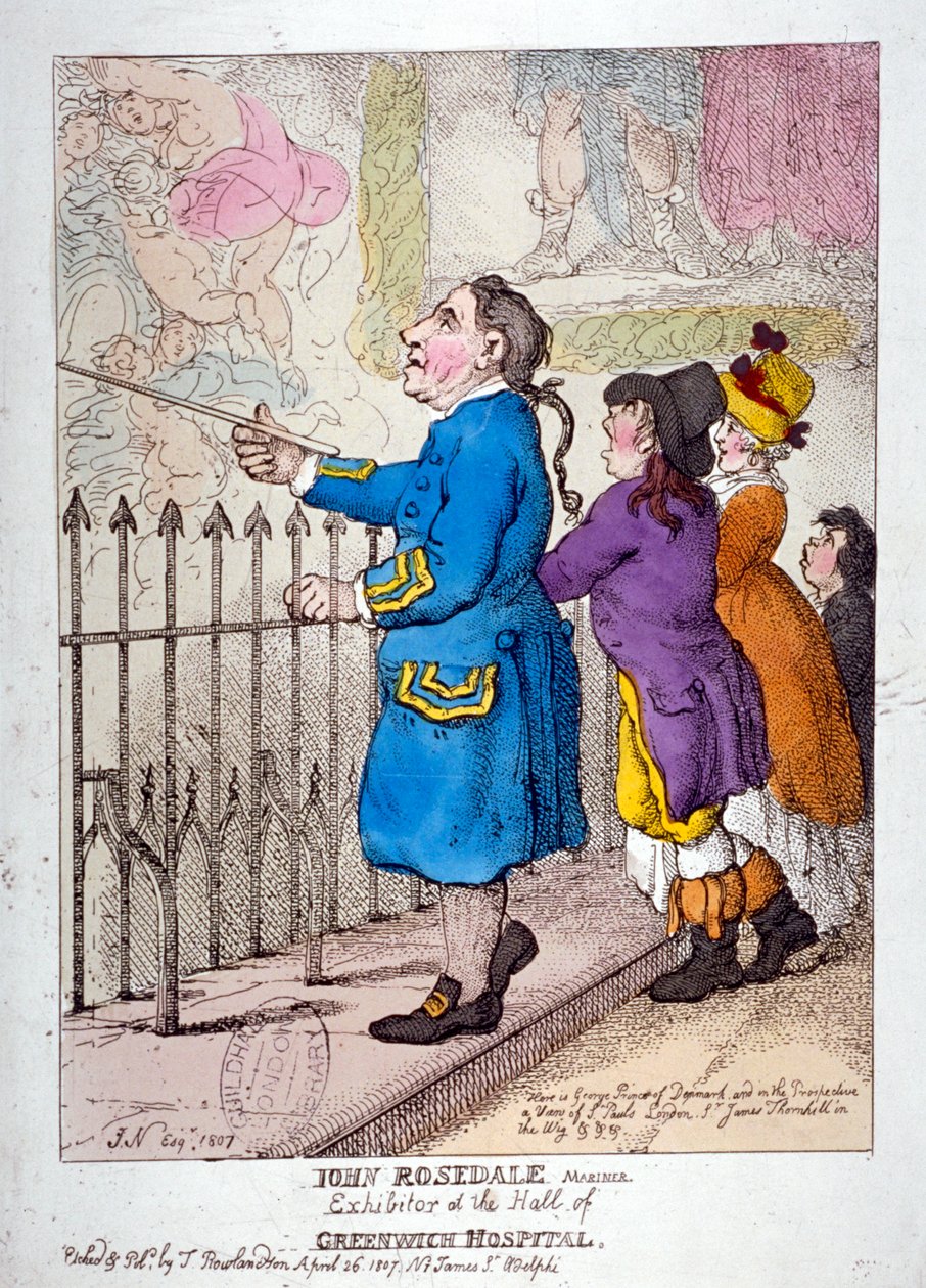 John Rosedale, marin, exposant de la salle de l
