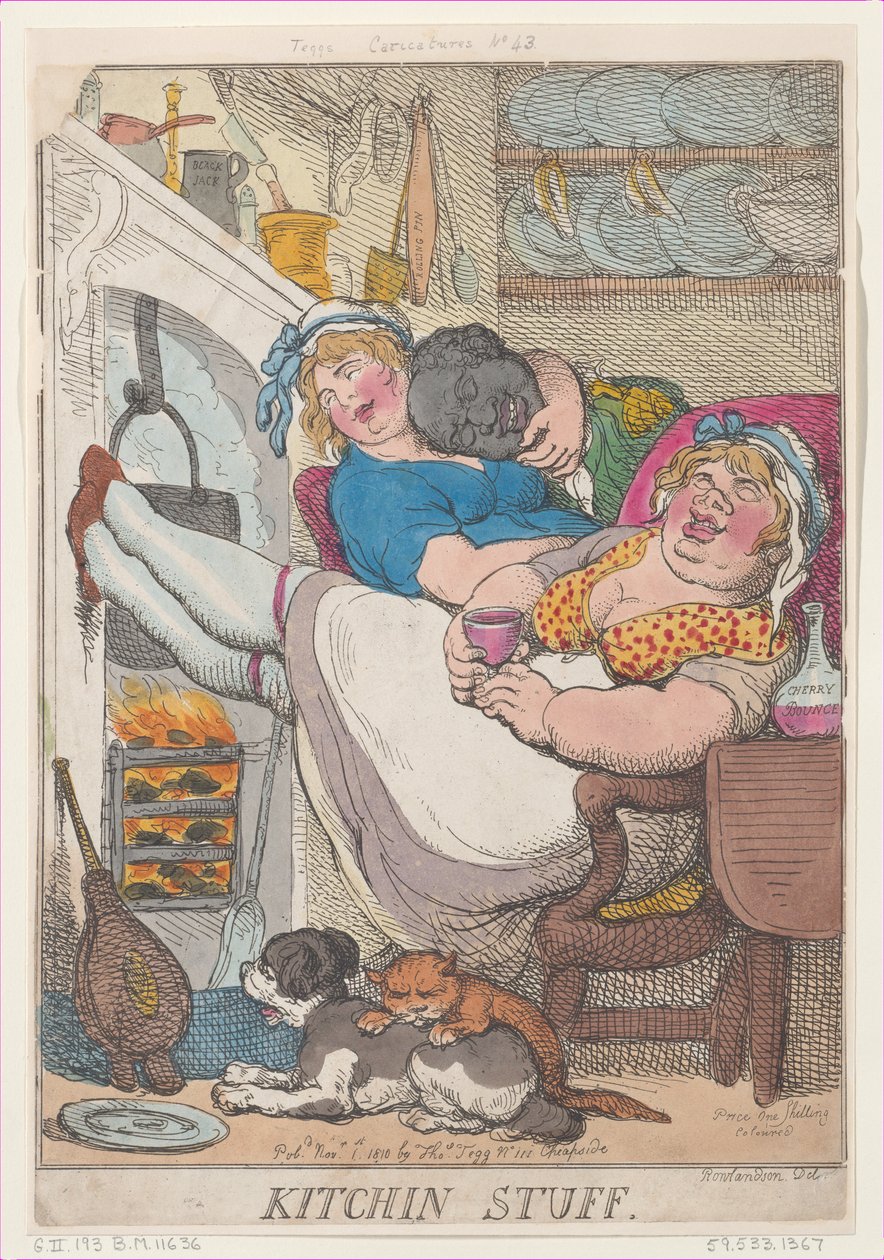 Kitchin Stuff, 1er novembre 1810 - Thomas Rowlandson