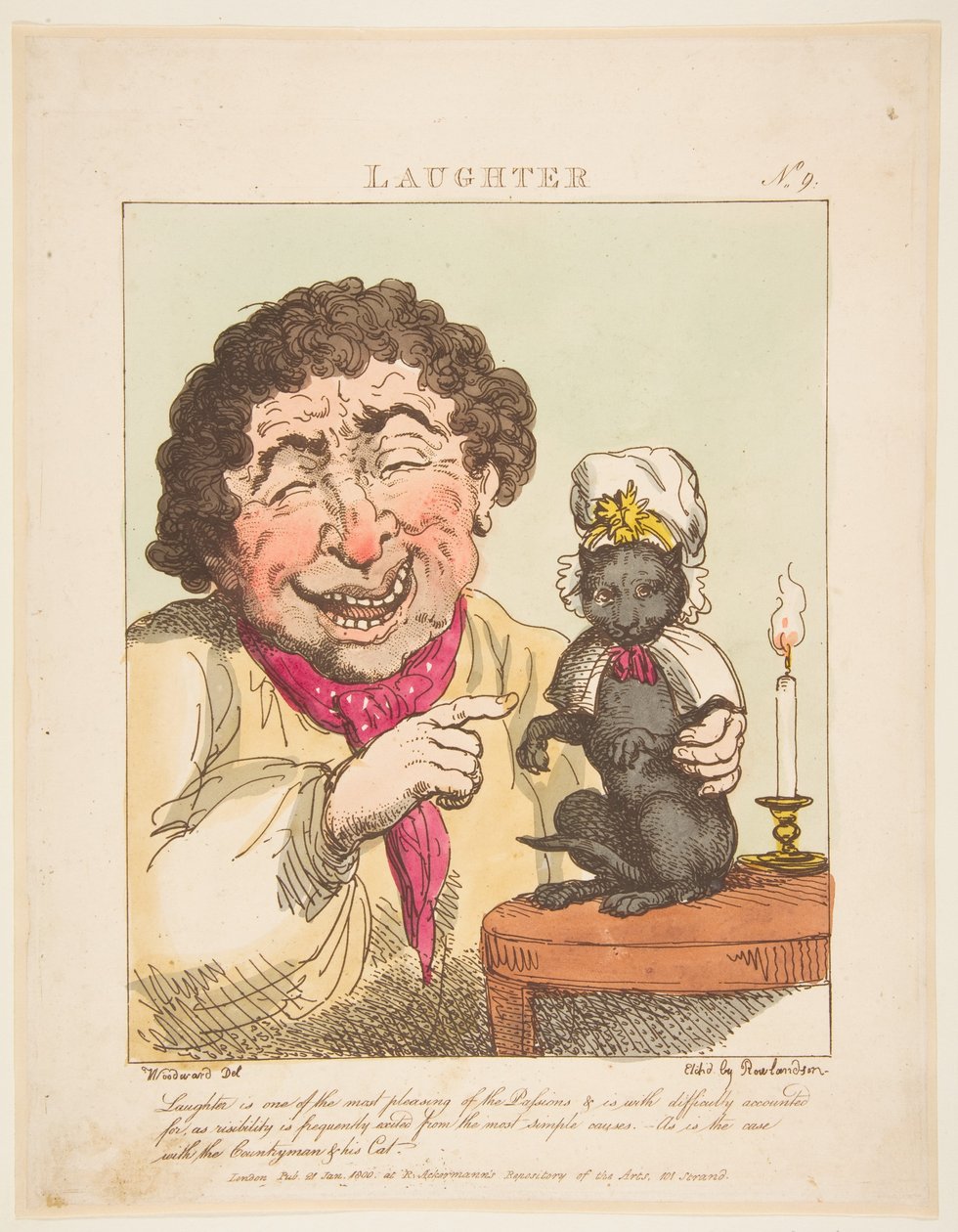 Rire, 21 janvier 1800 - Thomas Rowlandson