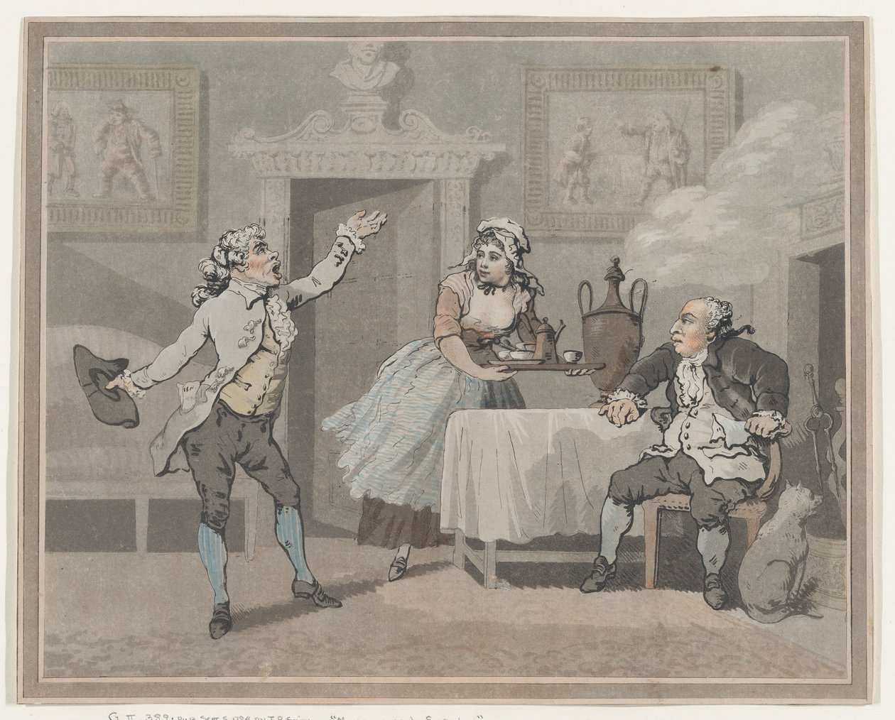 Manager & Spouter - Thomas Rowlandson