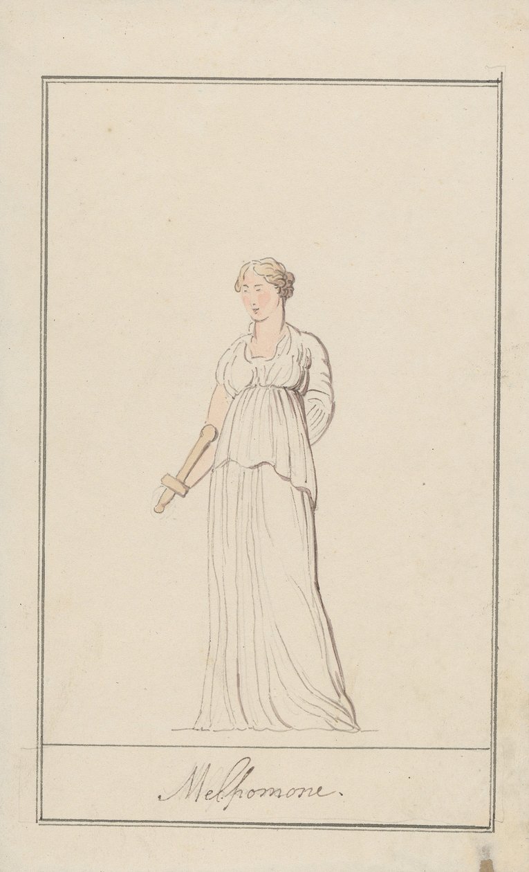 Mélpomène - Thomas Rowlandson