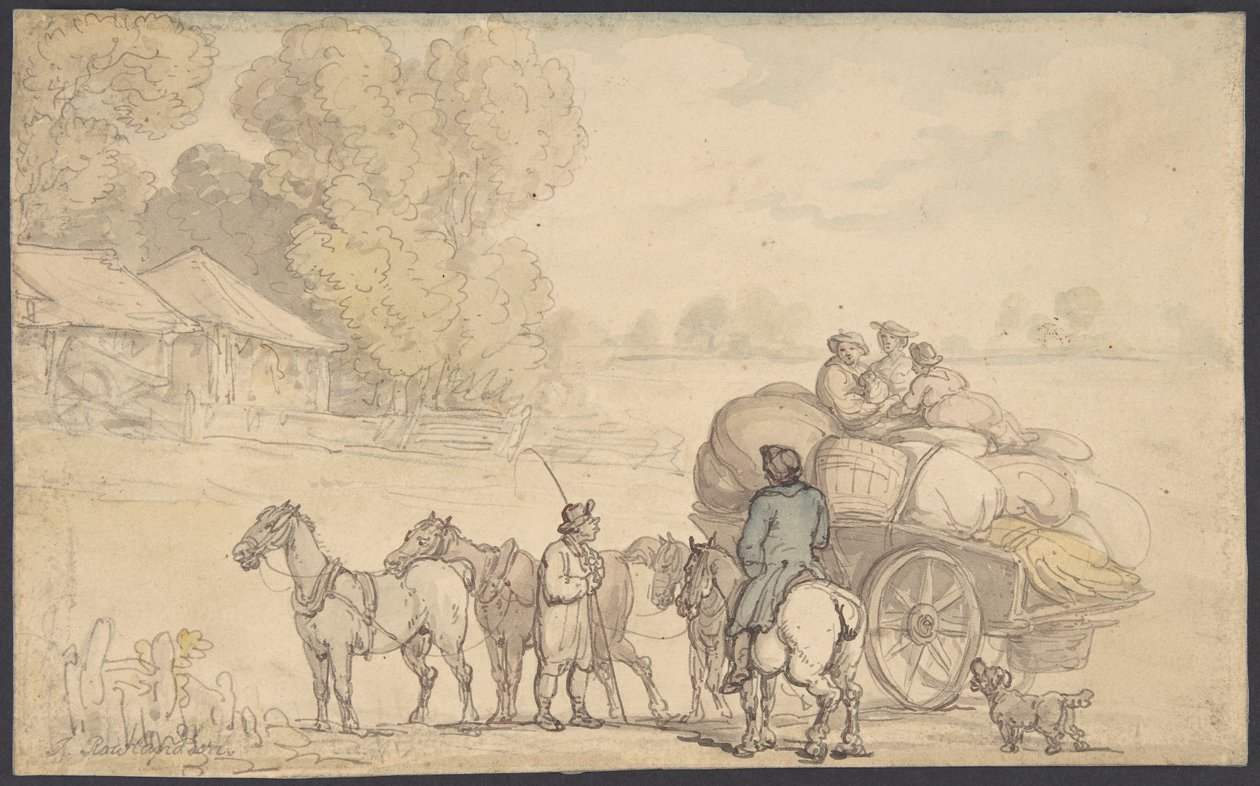 Migrants - Thomas Rowlandson