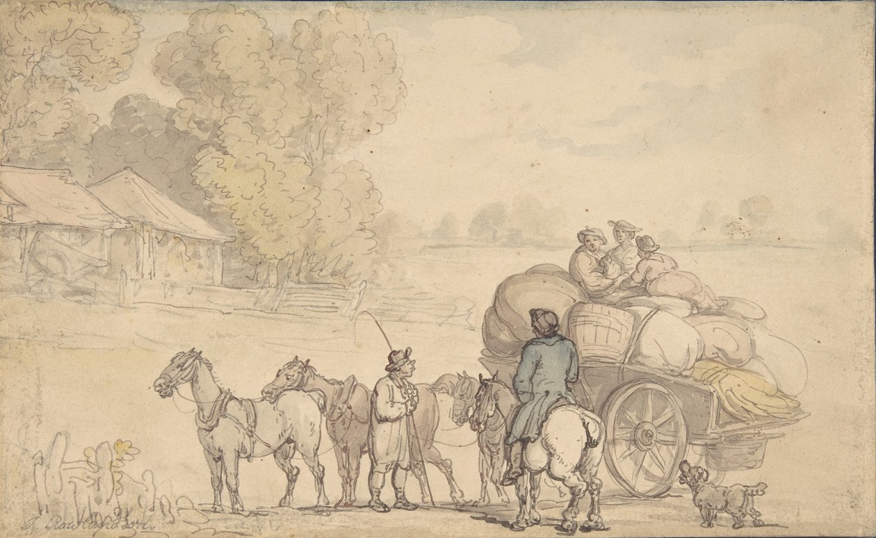 Migrants, 1780-1827 - Thomas Rowlandson