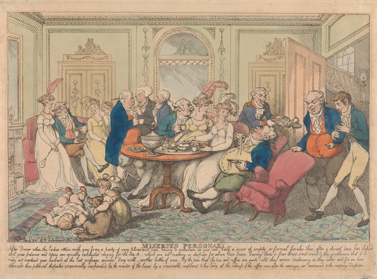Malheurs personnels - Thomas Rowlandson