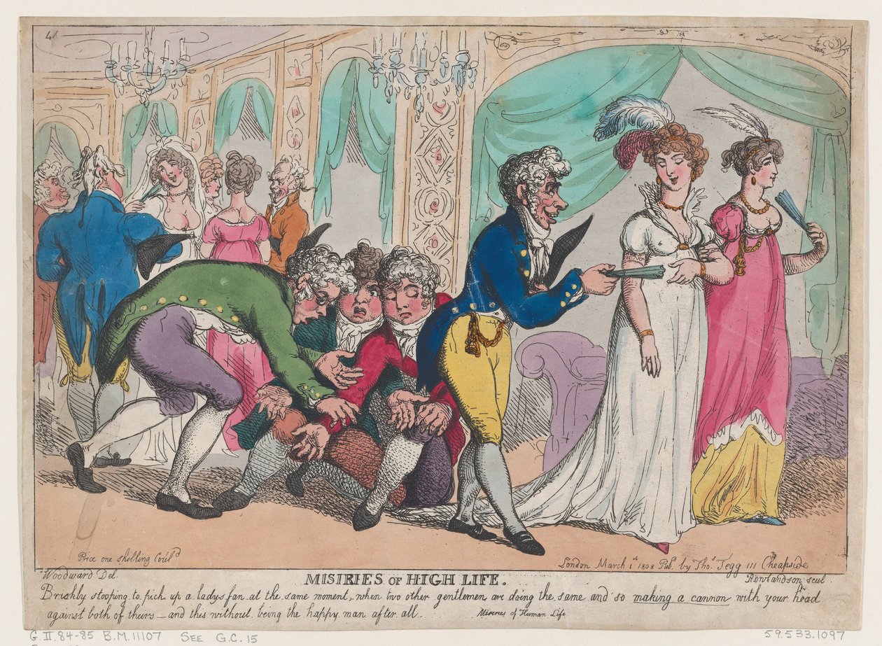 Misères de la haute société - Thomas Rowlandson