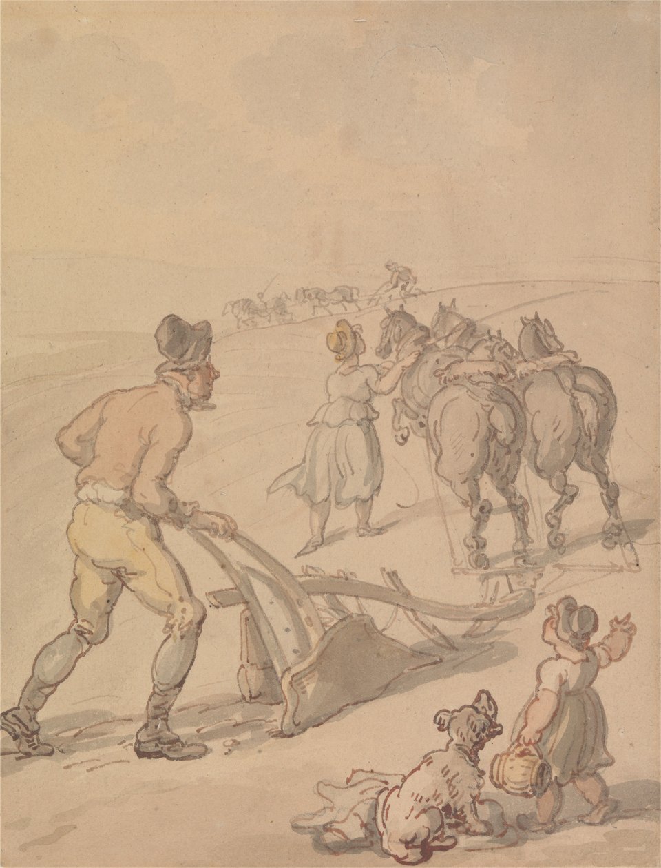 Labour - Thomas Rowlandson