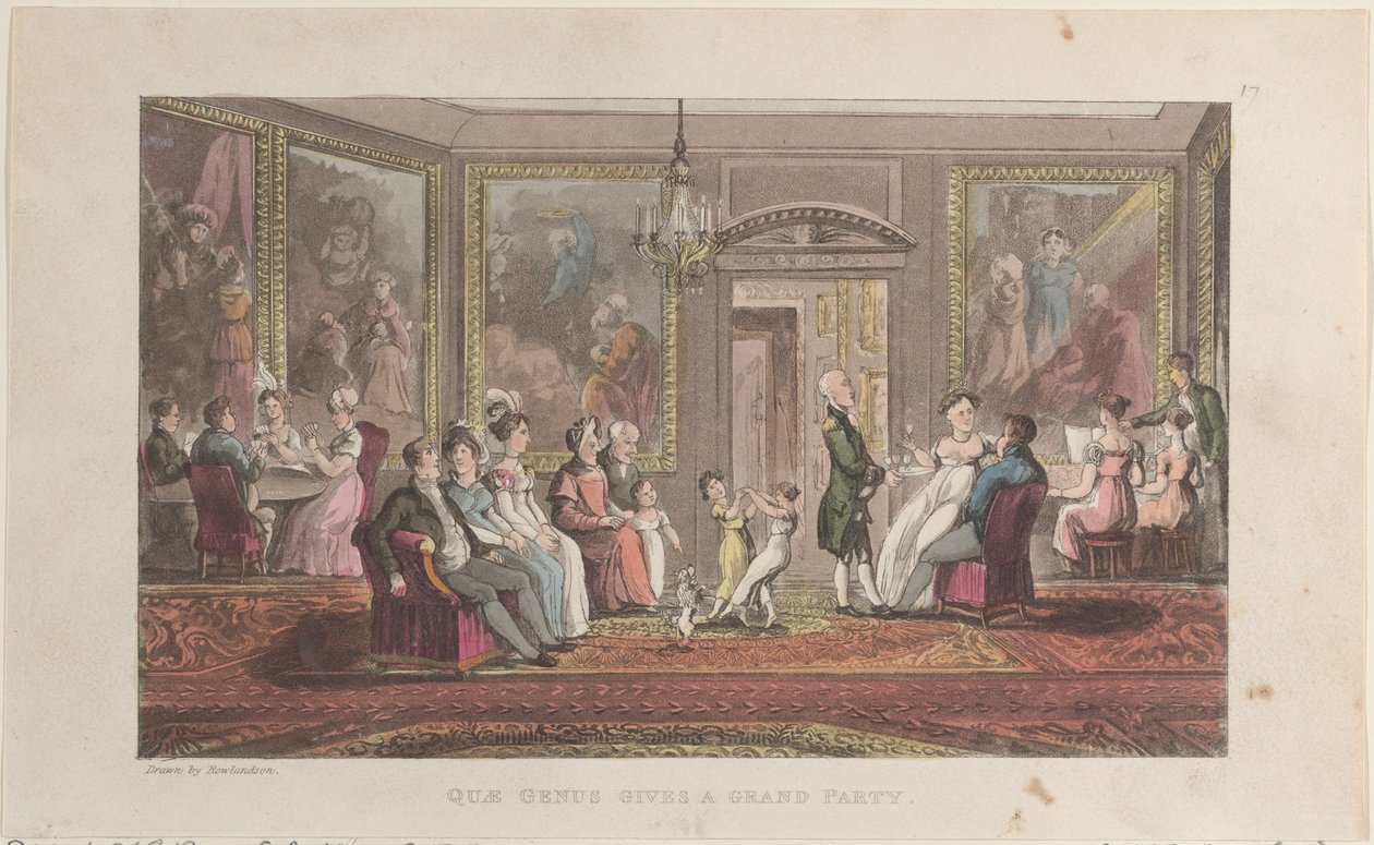 Quae Genus donne une grande fête, de L