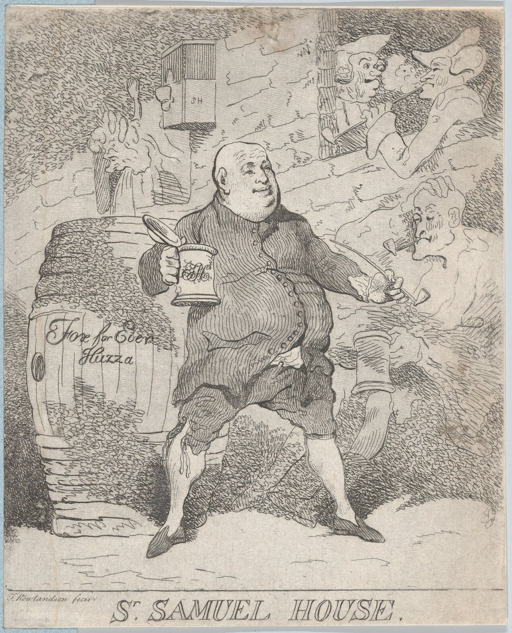 Sr. Samuel House, [1780] réédité 1786-91 - Thomas Rowlandson